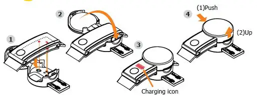 Q-Band Q-68HR Accurate Health and Fitness Tracker Watch fig5