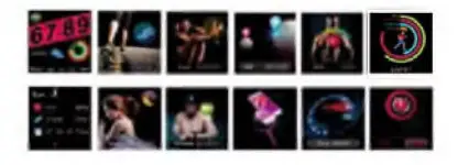 imperii RR FIERRO SmartWatch Stadium Sports - Main display interfaces