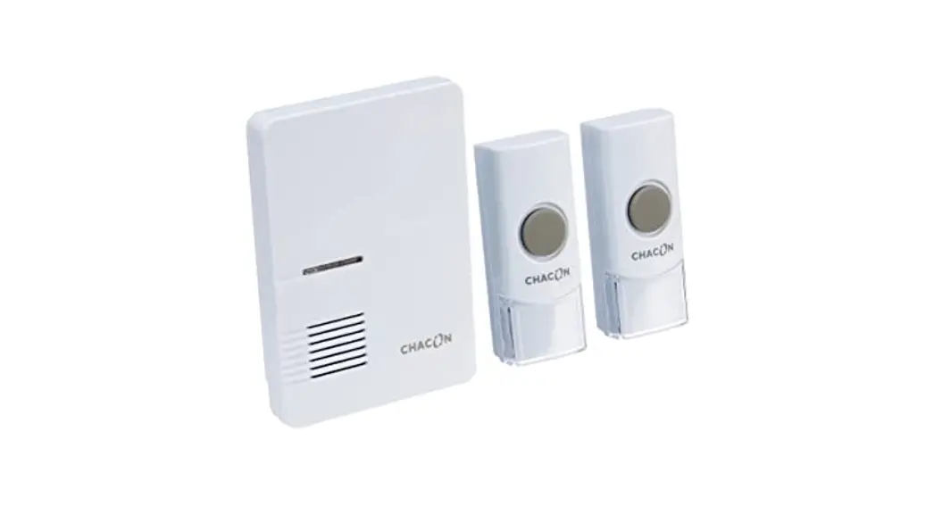 Chacon 84155 Wireless Doorbell With 2 Button Pestles Instructions Chacon 84155 Wireless Doorbell With 2 Button Pestles Instructions