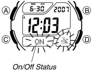 To turn auto receive on and off
