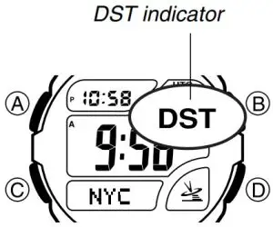 DST indicator