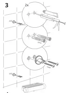 IKEA 904 462 71 Voxnan Head Handshower Kit with Diverter - FIG 5