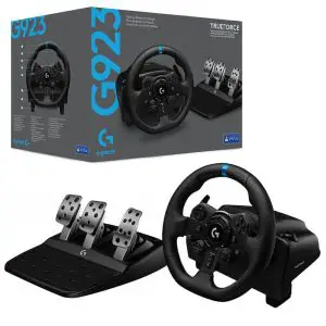 TRUEFORCE G923 Racing Wheel and Pedals For PS5/PS4 Consoles