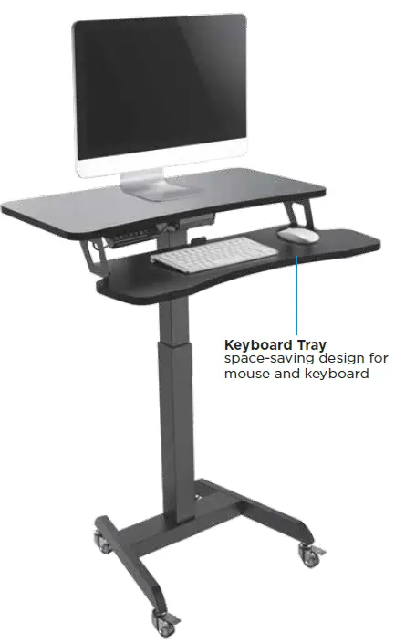 v7world DTMWS Motorized Mobile Workstation fig1