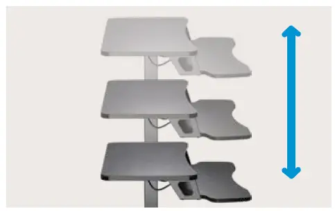 v7world DTMWS Motorized Mobile Workstation fig2