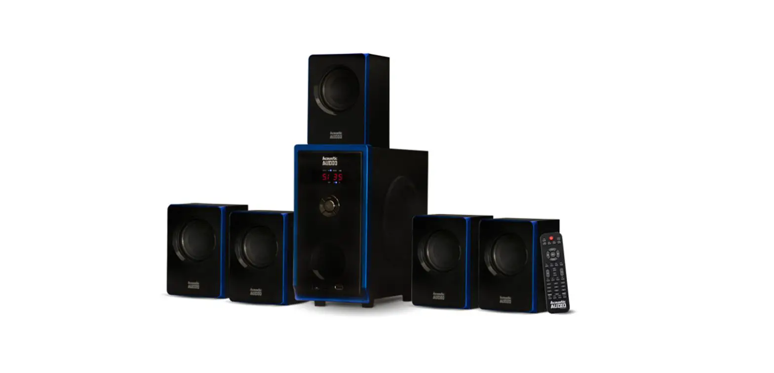 Acoustic Audio Aa5102 Bluetooth Powered 5.1 Speaker System User Guide Acoustic Audio Aa5102 Bluetooth Powered 5.1 Speaker System User Guide