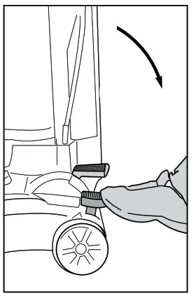 element EV01AB96GB TurboExtract Bagless Upright Vacuum Cleaner - cup after