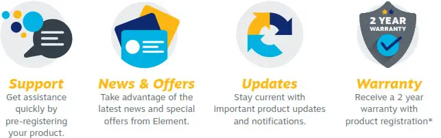 element EV01AB96GB TurboExtract Bagless Upright Vacuum Cleaner - icon