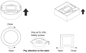 PROLED CL-x - L710SCxxxx Downlight Sol - secure