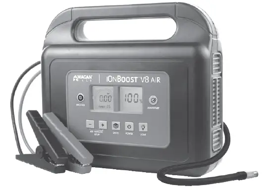 WAGAN EL7526 iOnBoost V8 Air Lithium-Ion Jump Starter