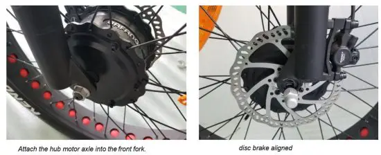 FIG 11 FRONT WHEEL AND FRONT FENDER