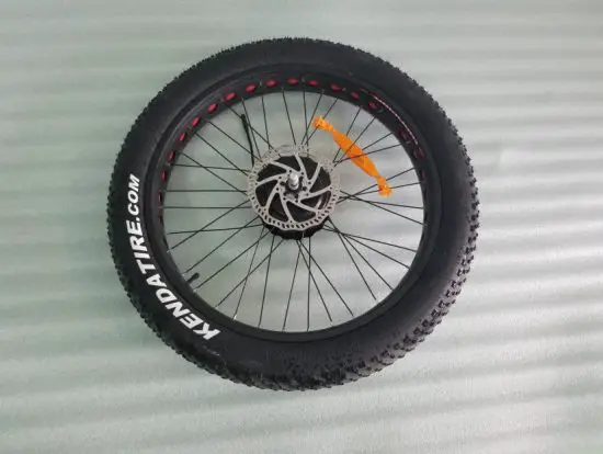 FIG 3 The front wheel