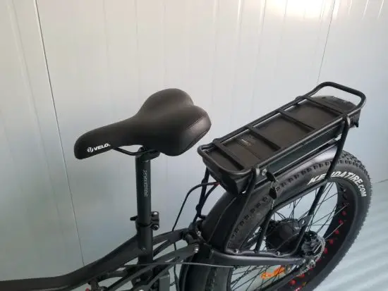 FIG 6 Seat post and saddle