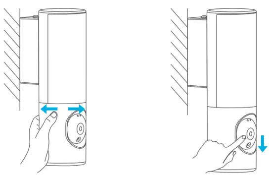 Adjust camera module's angle