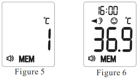 JOYTECH DET 1015b Infrared Ear Thermometer- memory3