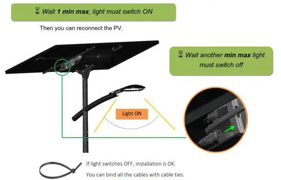 FONROCHE Lighting FLV4 Simple Bracket Solar Street Light - light