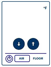 uponor A3100101 Heat-only Thermostat with Touchscreen - Advanced settings 1