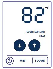 uponor A3100101 Heat-only Thermostat with Touchscreen - Advanced settings 4