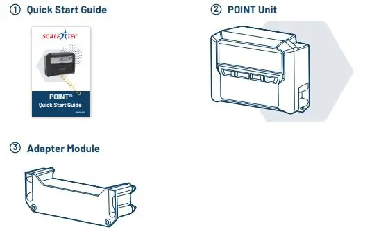 SCALE-TEC Point Scale Indicator User Guide - PACKAGE CONTENTS