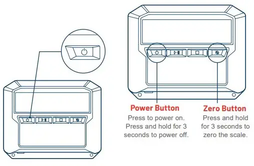 SCALE-TEC Point Scale Indicator User Guide - POWER ON