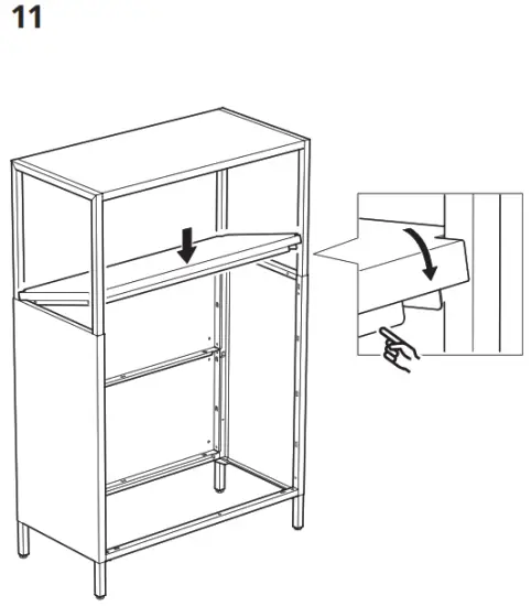 IKEA 304 747 71 TROTTEN Cabinet with Doors - fig 1