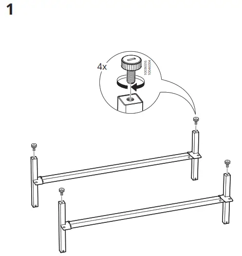 IKEA 304 747 71 TROTTEN Cabinet with Doors - fig 2