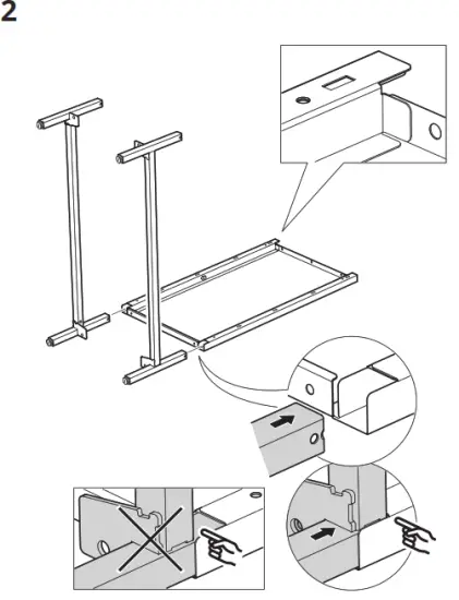 IKEA 304 747 71 TROTTEN Cabinet with Doors - fig 3