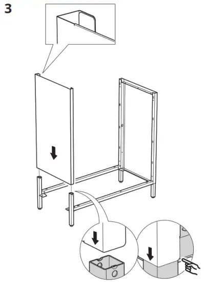IKEA 304 747 71 TROTTEN Cabinet with Doors - fig 4
