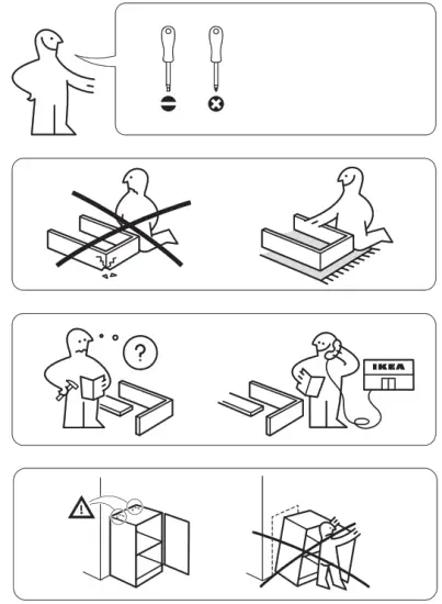IKEA 304 747 71 TROTTEN Cabinet with Doors - fig
