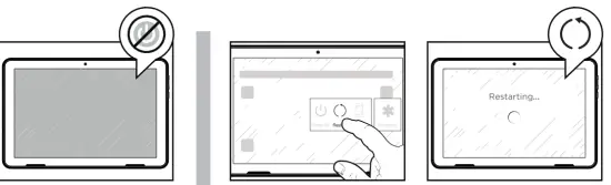 POWER OFF/RESTART/SCREENSHOT/EMERGENCY CALL