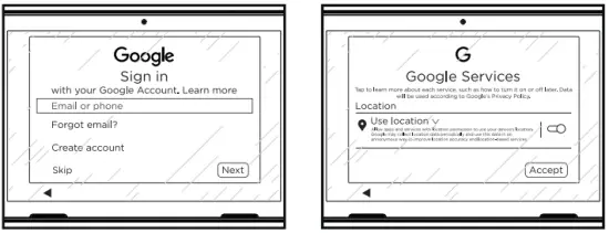 GOOGLE ACCOUNT & SEVICES