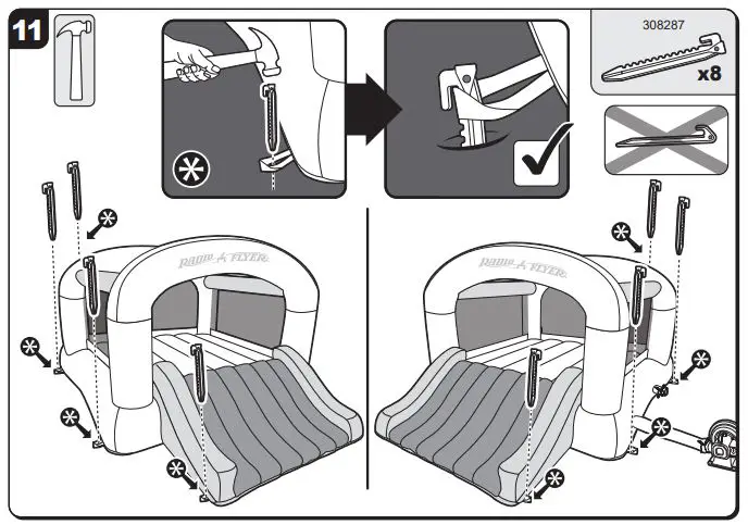 RADIO-Flyer-Backyard-BouncerJr-Mini-Bounce-House-12