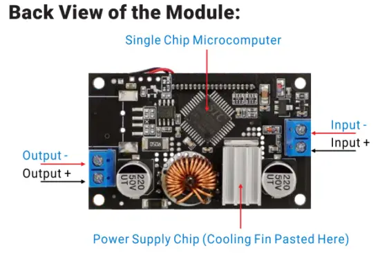 Drok 200572 DC Adjustable Boost Converter Module - fig