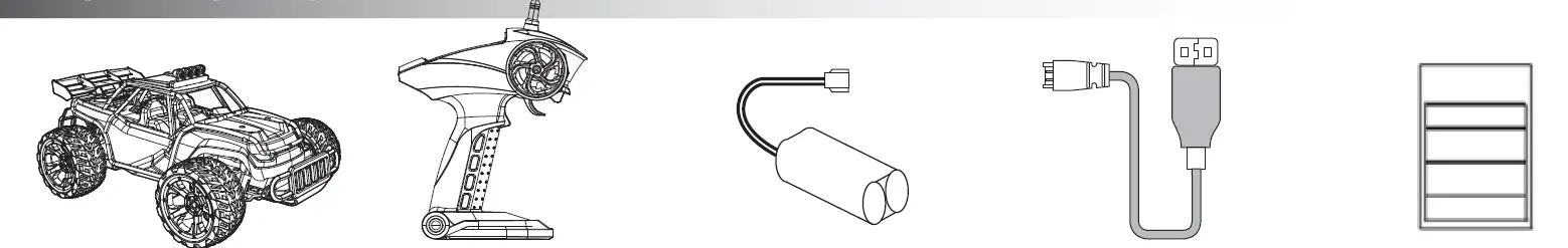 SUNSKY-S-009-Rechargeable-2.4G 4WD-SUV-Children-Remote-Control-High-Speed-Car-fig-1