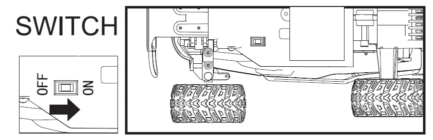 SUNSKY-S-009-Rechargeable-2.4G 4WD-SUV-Children-Remote-Control-High-Speed-Car-fig-7