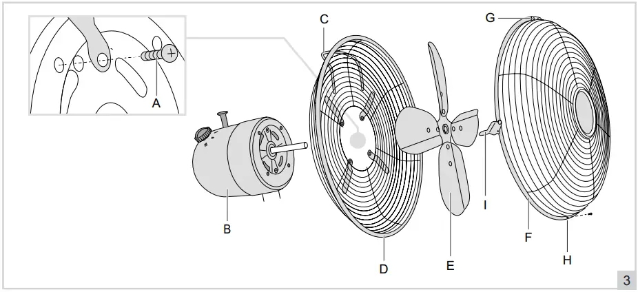 bESTRON DFS45S-Retro-Floor-Fan-fig-4