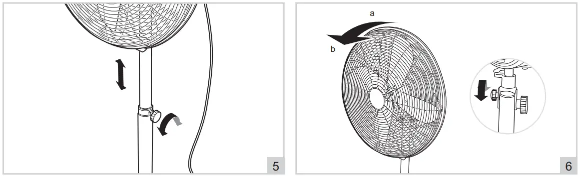 bESTRON DFS45S-Retro-Floor-Fan-fig-6