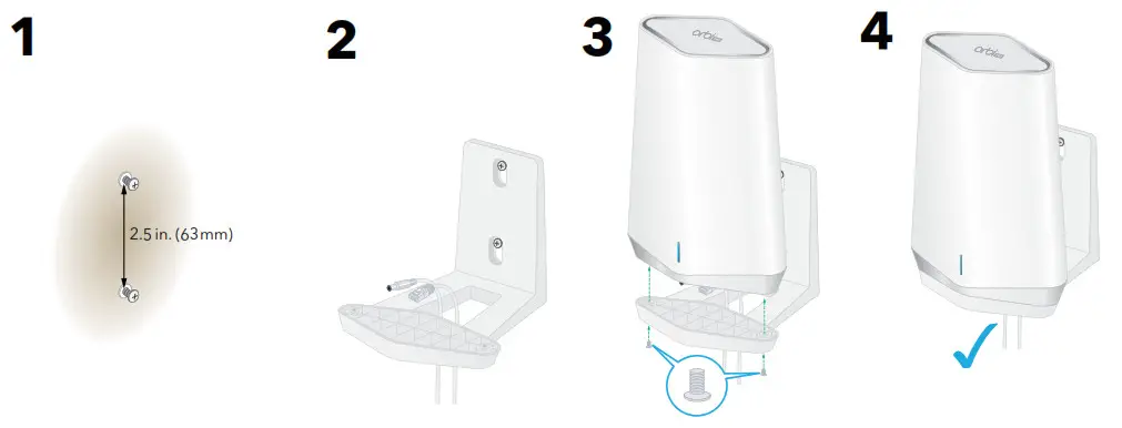 NETGEAR Orbi Pro WiFi 6 Mini --- Router setup-