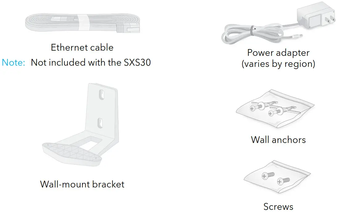 NETGEAR - Package contents-