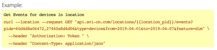 avi-on Cloud Platform Public API-fig12