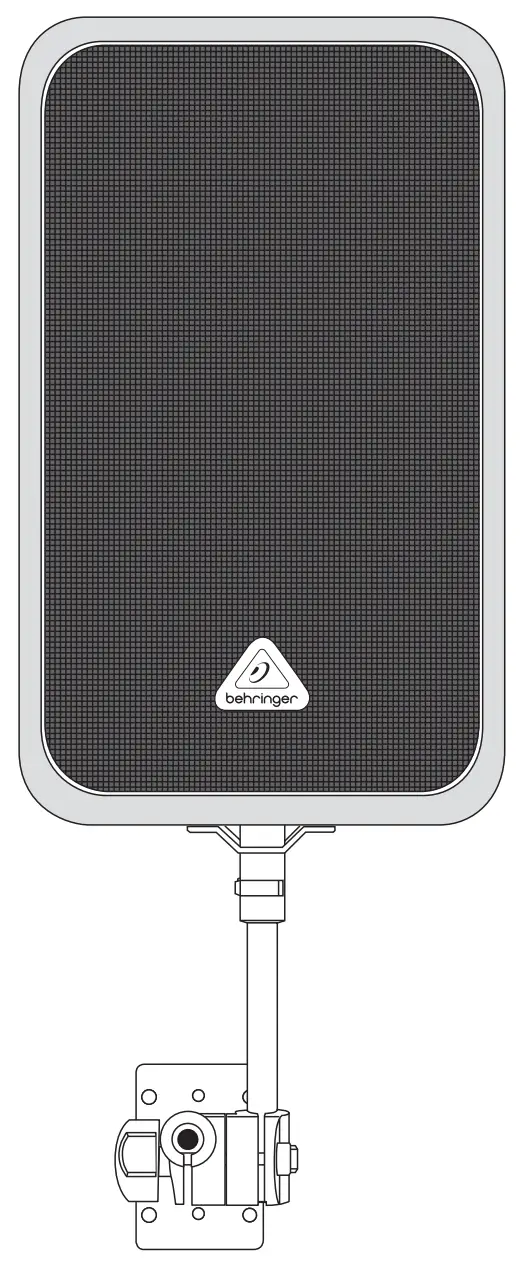 behringer CE500D High Performance Active 100 Watt Commercial Installed Sound Speaker
