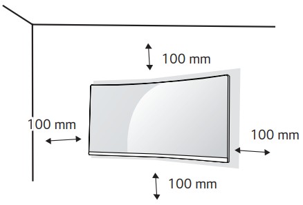 LG UltraGear Gaming Monitor bracket