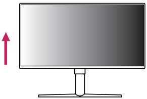 LG UltraGear Gaming Monitor resmaximum heigh