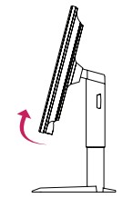 LG UltraGear Gaming Monitor the arrow as shown in the