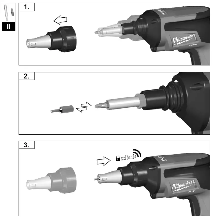 milwaukee M18 FSG Cordless Drywall Screwgun fig 4