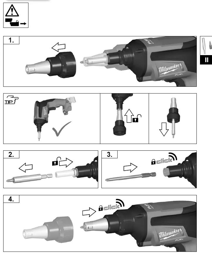 milwaukee M18 FSG Cordless Drywall Screwgun fig 5