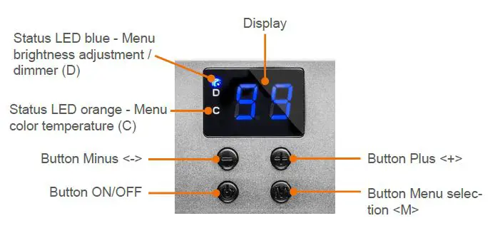 Walimex pro Niova 150-LED-Light-Bi-Color-On-Camera-15-Watt-FIG-3