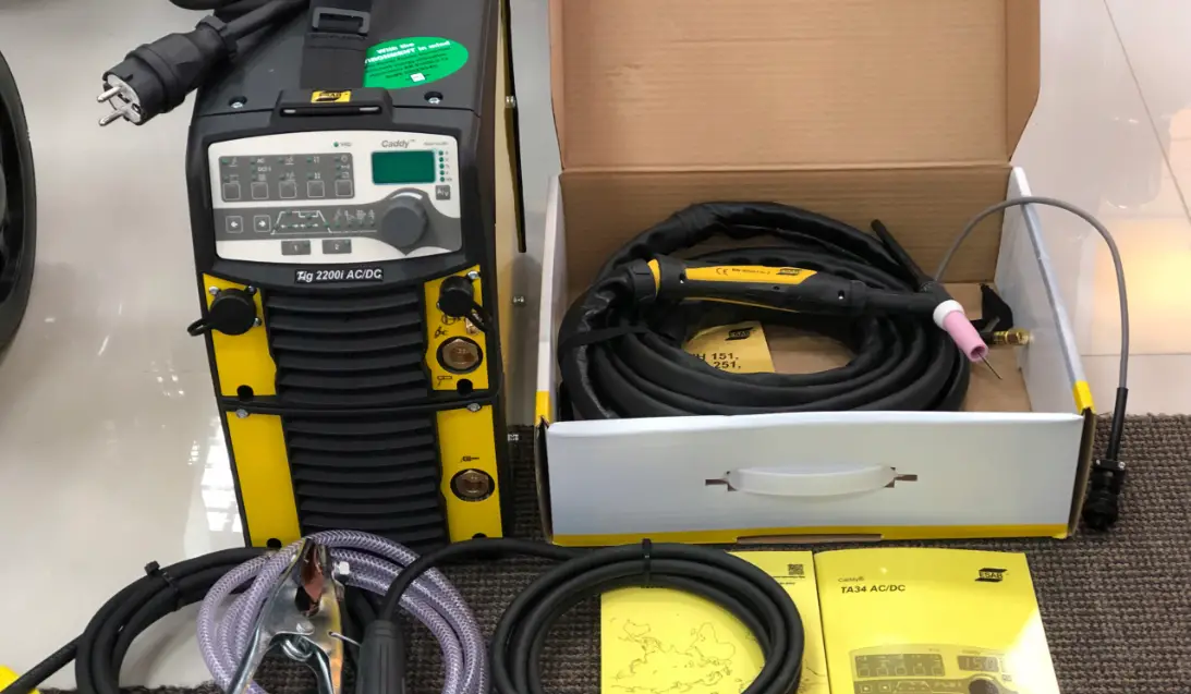 Esab 0367967880 Origo Tig 3000i Ac/dc Water Cooled Tig Welder Instruction Manual