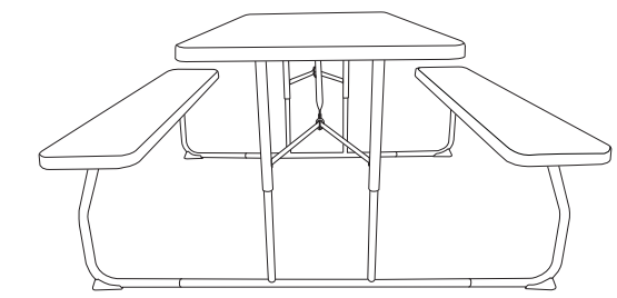 thdstatic GYM09691 Folding Picnic Table and Bench Set-fig1