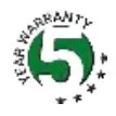 5 years warrinty icon